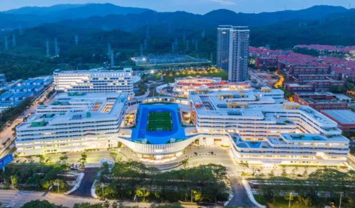 高品质 高颜值｜华坤承建的步步高实验学校惊艳绽放！