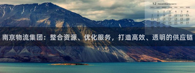 多多28大舞台：南京物流集团：整合资