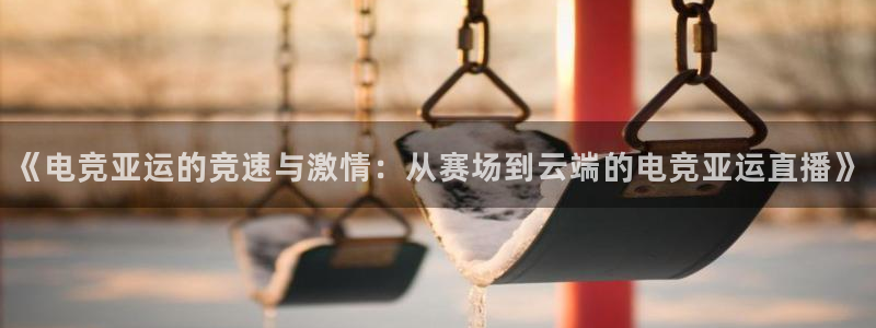 山猫直播足球免费：《电竞亚运的竞速与激情：从赛场到云端的电竞亚运直播》