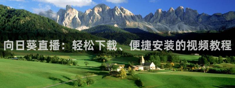 山猫体育免费直播亚冠：向日葵直播：轻松下载、便捷安装的视频教程
